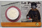 Belgium 2 Euro Base Metals Brilliant Uncirculated Commemorative Coin 2023 - 75 years of Women's Suffrage