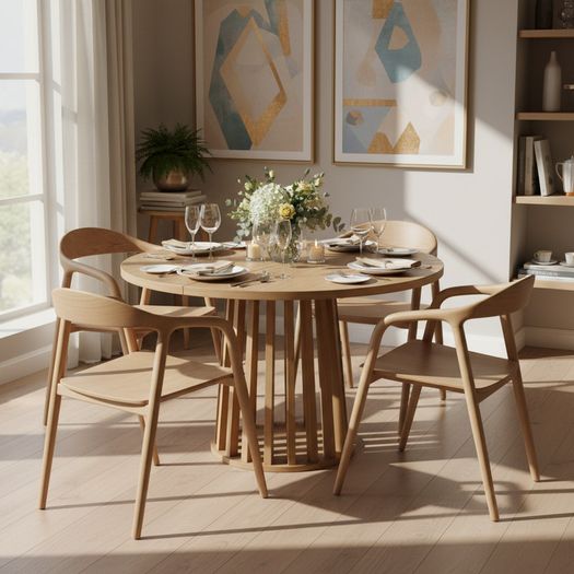 Mokki Ash Dining Chair Solid Wood Edition