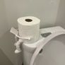 Toilet Paper Roll Holder Buddy - bathroom organiser Image 2