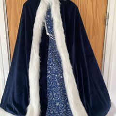 Costume Dress and hooded cloak