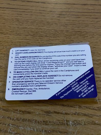 Call Card