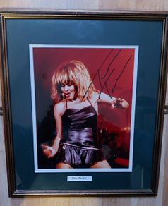 Tina Turner Autographed 10x8 Photo Framed with Certificate of Authenticity (COA)