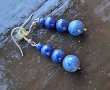 Silver Lapis Lazuli Handmade