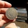 France 1875 A. Silver 5 francs."Hercules"Type.90%silver. Image 2