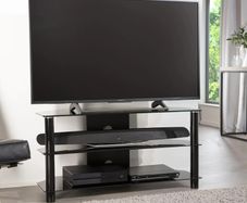 Alphason Essentials 1200 Tv Stand - Ess1200/3-blk