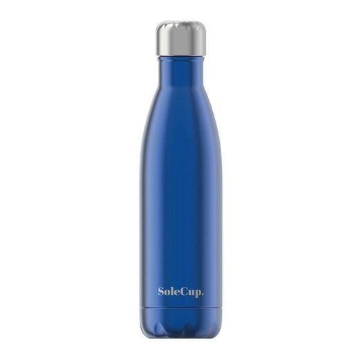 SoleCup Gift Set - Black Travel Mug, Columbian Coffee and Blue Bottle