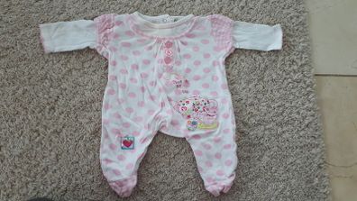 NEW Babaluno Baby Girl Cotton Body Bodysuit for Newborn