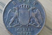 BADEN 1 Kreuzer 1869