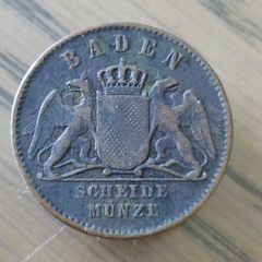 BADEN 1 Kreuzer 1869