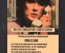 Great Britain Mercury 50p Allo Allo / Jobs '90 - 19 MERA (Mercury Pager) (GPT - Magnetic) Phone Card