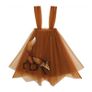 Original Designer Fox Embroidered Tulle Dress Image 2