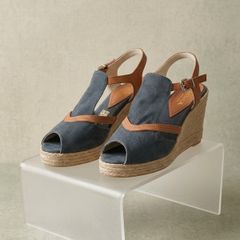 Jimena Gil Canvas wedges Espadrilles style