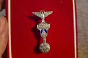 Unique Item 1930s-40s  Sterling Silver Legio Mariae Brooch. Legion of Mary.