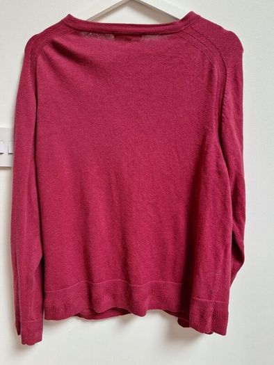 White Stuff burgundy cardigan