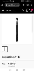 New Inglot 41tg concealer brush