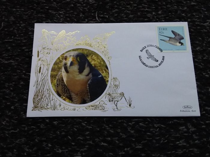 Ireland Stamps : Benham First Day Cover : The Peregrine Falcon