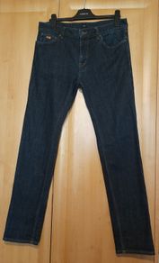HUGO BOSS Dark Blue Slim-Straight Jeans