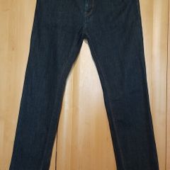 HUGO BOSS Dark Blue Slim-Straight Jeans