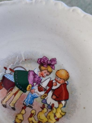 Johnson bros. bone china espresso cup and saucer.