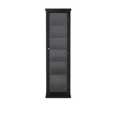 Bloomingville black wood cabinet
