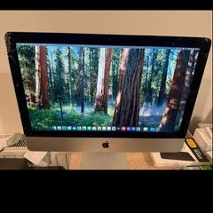 iMac Retina 4k,21.5-inch 2019 16 RAM/1TB 3.2GHZ 6 Core intel core i7 (Fell Screen Cracked on Side Working Perfectly)