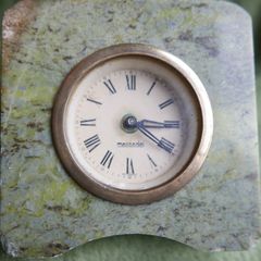 Vintage Mercedes wind up Granite Clock in working order