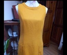 Oasis vintage mustard coloured dress, beautiful quality.
