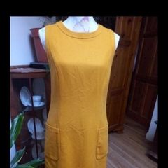 Oasis vintage mustard coloured dress, beautiful quality.