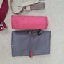 Lassig Green Label Mix 'n Match Nappy Bag in strawberry pink. Image 3