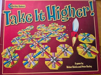 Take It Higher! Board Game - Reiner Knizia (Unplayed / Unpunched Tokens)