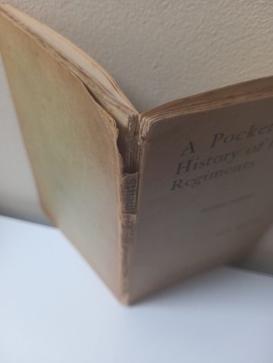 SALE!  A Pocket History Of The Regiments by Lieutenant Charles Lamb, 2nd edition, 1917