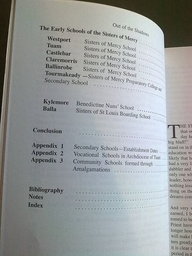 Out of the Shadows. Emerging Secondary Schools in Archdiocese of Tuam Ireland Irish Galway Mayo