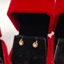 Selection of 9ct gold stud earrings Image 5