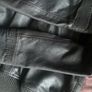 Mens River Island Brown Leather Jacket Small Image 8