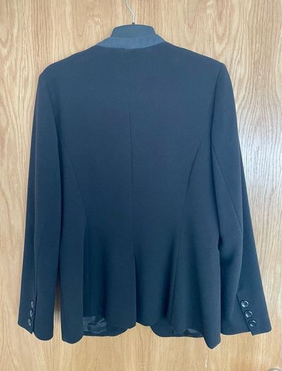 Office workwear blazer jacket black size L/XL EUR42