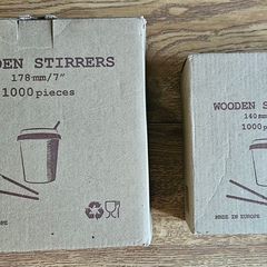 Coffee stir sticks