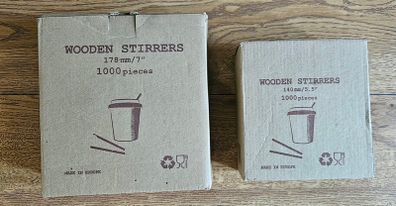 Coffee stir sticks