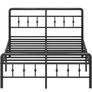 King Size Bed Frame with Victorian Headboard and Footboard Image 2