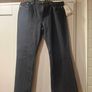 Bootcut Regular Black Jeans. W38 L32. Image 3