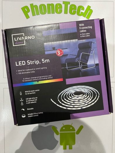 led strip light 5m colour changing