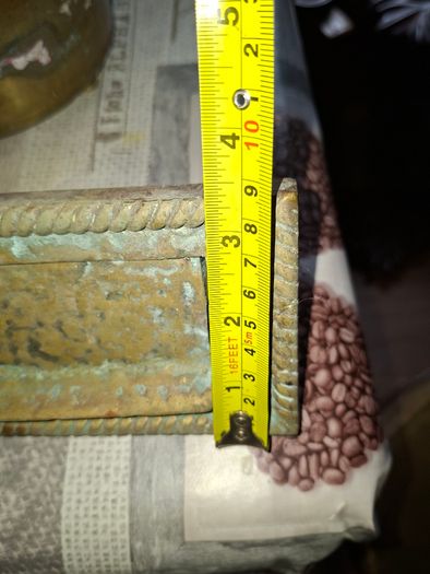 Antique Brass or Bronze Door Letterbox a classic architectural hardware piece