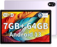 NEW SALE | Tablets 10 inch Android 13 Tablet PC, 7GB RAM+64GB ROM(1TB TF) Quad-Core 2.0 GHz/1280 x 800 HD IPS/WiFi 6/Bluetooth