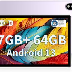 NEW SALE | Tablets 10 inch Android 13 Tablet PC, 7GB RAM+64GB ROM(1TB TF) Quad-Core 2.0 GHz/1280 x 800 HD IPS/WiFi 6/Bluetooth