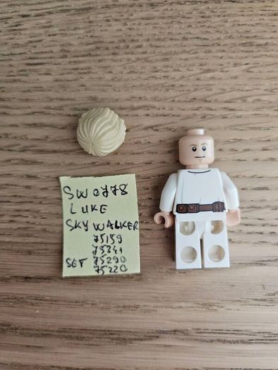 lego sw0778 luke skywalker, set star wars 75159, 75341, 75290