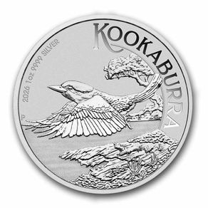 2026 Australia 1 Dollar 1 oz Silver Bullion Coin Australian Kookaburra BU ( In Capsule)