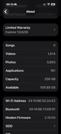 iPhone 17 ProMax 256GB