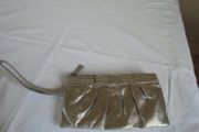 Soft Gold Evening Purse with Strap for Sale