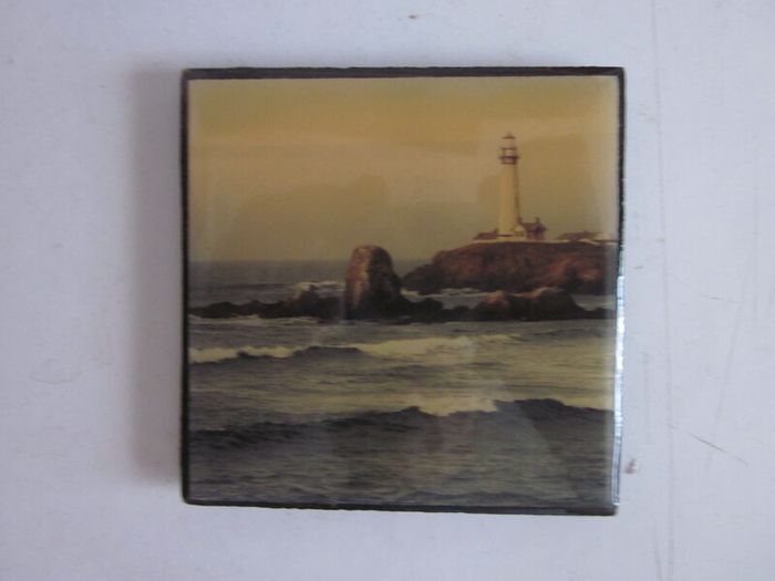 5 Coasters of Lighthouses by  David O. Mc Laughlin