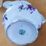 Vintage Hammersley bone china Pitcher Victorian Violets pattern Image 2