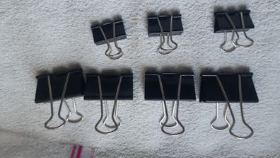 Bulldog Fold Back Paper Clips (10) Home Office School College